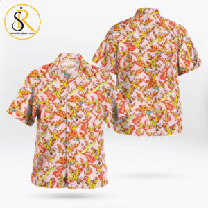 Pokmon Moltres Hawaii Shirt Aloha Shirt For Men Women SeratyArt