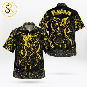 Pokmon Tropical Hawaiian Shirt Aloha Shirt For Men Women SeratyArt