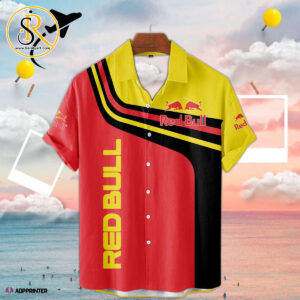 Red Bull Full Printing 3D Hawaiian Shirt Fan Made SeratyArt