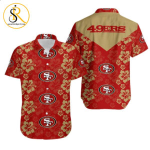 San Francisco 49ers Flowers Hawaii Shirt for Men Women SeratyArt