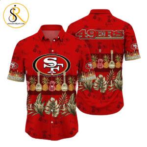 San Francisco 49ers NFL Hawaiian Shirt Tropical Pattern Graphic Trends Summer Gift For Fan NFL SeratyArt