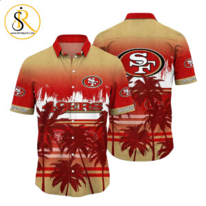 San Francisco 49ers NFL Summer Hawaiian Shirt Tropical Pattern Graphic For Sports Enthusiast SeratyArt