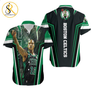 Scary Terry Rozier 12 Boston Celtics Jason Voorhees Hawaiian Shirt Aloha Shirt for Men Women SeratyArt