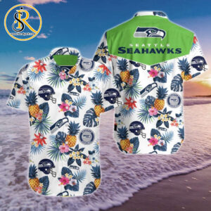 Seattle Seahawks Pinneapple Hawaiian Shirt Hot Summer SeratyArt