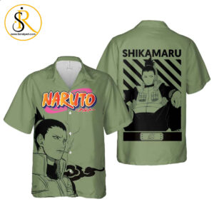 Shikamaru Hawaiian Shirt Naruto Anime Shirt for Men Women SeratyArt
