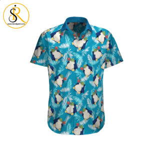 Snorlax Tropical Beach Outfits Super Hot Aloha Shirt For Men Women SeratyArt