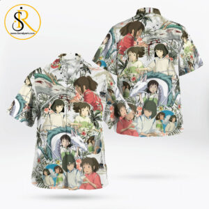 Spirited Away Hawaiian Shirt Aloha Shirt For Men Women SeratyArt