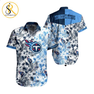 Tennessee Titans NFL Beach Shirt Graphic Floral Pattern Print This Summer Hawaiian Shirt SeratyArt