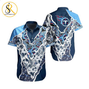 Tennessee Titans NFL Hawaii Shirt Graphic Floral Pattern This Summer Meaningful Gifts For Fans SeratyArt
