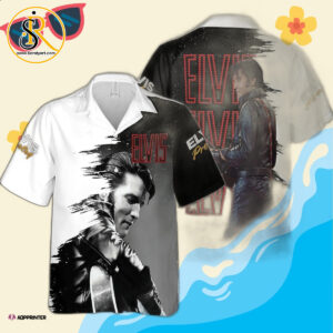The King Of Rockn Roll Elvis Presley Trending Hawaiian Shirt SeratyArt