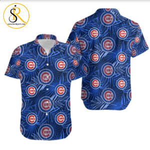 Topsportee Chicago Cubs Leaf And Logo Limited Edition Hawaiian Shirt Aloha Shirt for Men Women And Shorts Summer Collection Size S 5Xl Nla003437 SeratyArt