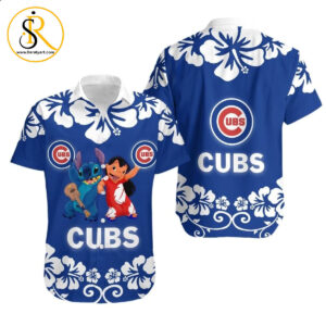Topsportee Chicago Cubs Lilo & Stitch Limited Edition Hawaiian Shirt Aloha Shirt for Men Women SeratyArt