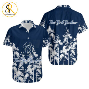 Topsportee New York Yankees Secret Forest Hawaiian Shirt Aloha Shirt for Men Women SeratyArt