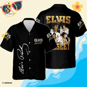 Vintage The King Elvis Presley Trending Hawaiian Shirt SeratyArt