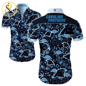 beach shirt nfl carolina panthers Hawaiian Shirt Aloha Shirt for Men Womens SeratyArt