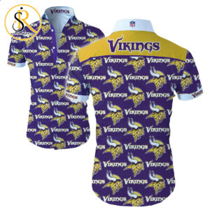 beach shirt nfl minnesota vikings Hawaiian Shirt Aloha Shirt for Men Women 2 SeratyArt