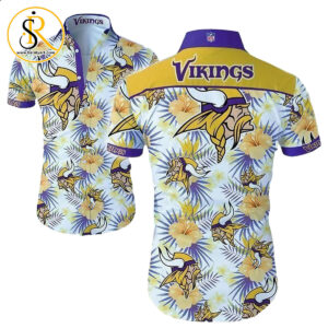 beach shirt nfl minnesota vikings Hawaiian Shirt Aloha Shirt for Men Women SeratyArt