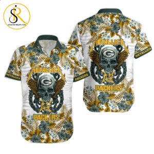 green bay packers nfl Hawaiian Shirt Aloha Shirt for Men Women 7 SeratyArt