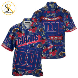 new york giants nfl summer Hawaiian Shirt Aloha Shirt for Men Women SeratyArt