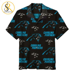 nfl carolina panthers logo Hawaiian Shirt Aloha Shirt for Men Women SeratyArt