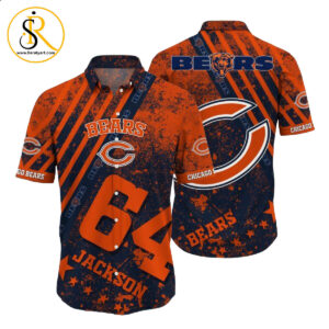 nfl chicago bears Hawaiian Shirt Aloha Shirt for Men Women 9 SeratyArt