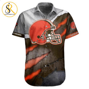 nfl cleveland browns Hawaiian Shirt Aloha Shirt for Men Women 27 SeratyArt