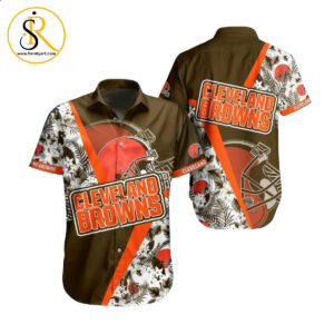 nfl cleveland browns Hawaiian Shirt Aloha Shirt for Men Women 6 SeratyArt