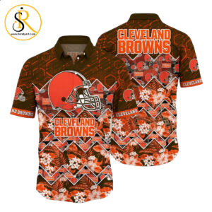nfl cleveland browns Hawaiian Shirt Aloha Shirt for Men Women 8 SeratyArt