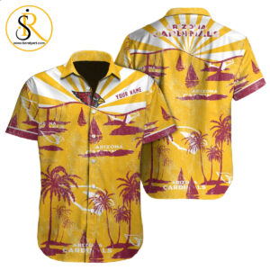 Arizona Cardinals Hawaiian Shirt NFL Football Custom Hawaiian Shirt for Men Women Gift For Fans 2 SeratyArt