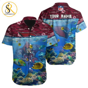 Arizona Cardinals Hawaiian Shirt NFL Football Custom Hawaiian Shirt for Men Women Gift For Fans 26 SeratyArt