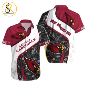 Arizona Cardinals Hawaiian Shirt NFL Football Custom Hawaiian Shirt for Men Women Gift For Fans 9 SeratyArt