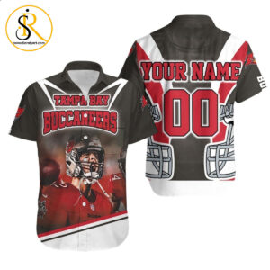 Beach Shirt Tom Brady 12 Nfc South Division Tampa Bay Buccaneers Super BowlPersonalized Hawaiian Shirt Aloha Shirt for Men Women SeratyArt