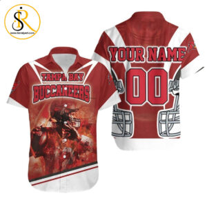 Beach Shirt Tom Brady 12 Tampa Bay Buccaneers Super BowlNfc South Champions Personalized Hawaiian Shirt Aloha Shirt for Men Women SeratyArt