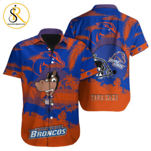 Boise State Broncos NCAA Hawaiian Shirt Custom Hawaii Shirt for Men Women Gift for Fans SeratyArt