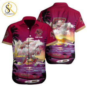 Boston College Eagles NCAA3 Custom Hawaii Shirt for Men Women Gift for Fans SeratyArt