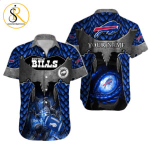 Buffalo Bills Hawaiian Shirt NFL Football Custom Hawaiian Shirt for Men Women Gift For Fans 12 SeratyArt