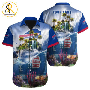 Buffalo Bills Hawaiian Shirt NFL Football Custom Hawaiian Shirt for Men Women Gift For Fans 15 SeratyArt