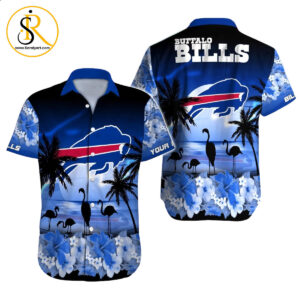 Buffalo Bills Hawaiian Shirt NFL Football Custom Hawaiian Shirt for Men Women Gift For Fans 23 SeratyArt