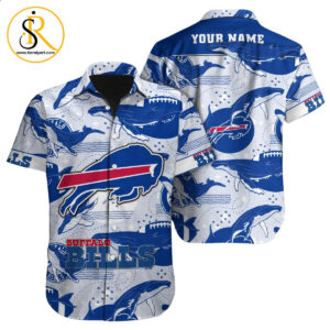 Buffalo Bills Hawaiian Shirt NFL Football Custom Hawaiian Shirt for Men Women Gift For Fans 28 SeratyArt