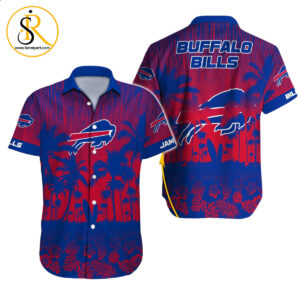 Buffalo Bills Hawaiian Shirt NFL Football Custom Hawaiian Shirt for Men Women Gift For Fans 33 SeratyArt