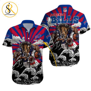 Buffalo Bills Hawaiian Shirt NFL Football Custom Hawaiian Shirt for Men Women Gift For Fans 45 SeratyArt