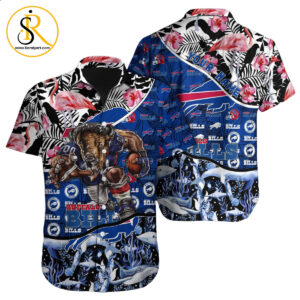 Buffalo Bills Hawaiian Shirt NFL Football Custom Hawaiian Shirt for Men Women Gift For Fans 50 SeratyArt