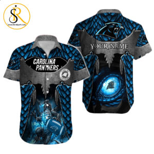 Carolina Panthers Hawaiian Shirt NFL Football Custom Hawaiian Shirt for Men Women Gift For Fans 11 SeratyArt