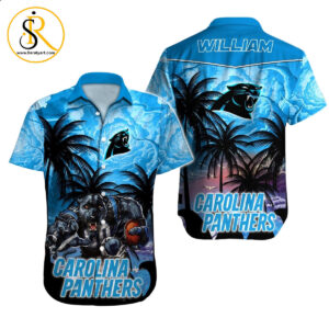 Carolina Panthers Hawaiian Shirt NFL Football Custom Hawaiian Shirt for Men Women Gift For Fans 17 SeratyArt