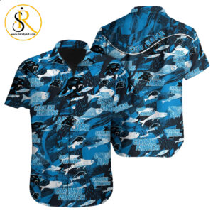 Carolina Panthers Hawaiian Shirt NFL Football Custom Hawaiian Shirt for Men Women Gift For Fans 26 SeratyArt