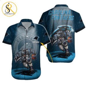 Carolina Panthers Hawaiian Shirt NFL Football Custom Hawaiian Shirt for Men Women Gift For Fans 42 SeratyArt