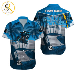 Carolina Panthers Hawaiian Shirt NFL Football Custom Hawaiian Shirt for Men Women Gift For Fans 49 SeratyArt