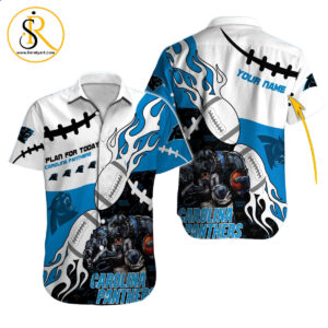 Carolina Panthers Hawaiian Shirt NFL Football Custom Hawaiian Shirt for Men Women Gift For Fans 52 SeratyArt