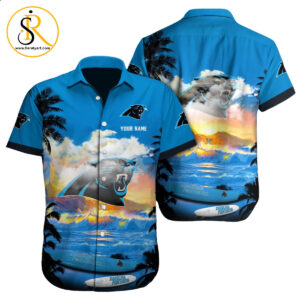 Carolina Panthers NFL Football Custom Hawaiian Shirt for Men Women Gift For Fans SeratyArt