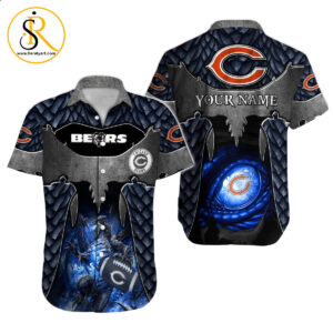 Chicago Bears Hawaiian Shirt NFL Football Custom Hawaiian Shirt for Men Women Gift For Fans 11 SeratyArt